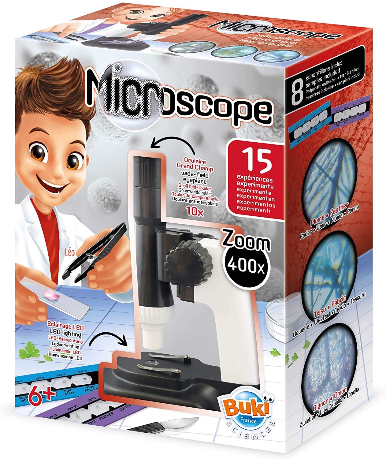 Microscope 15 Expériences - Buki