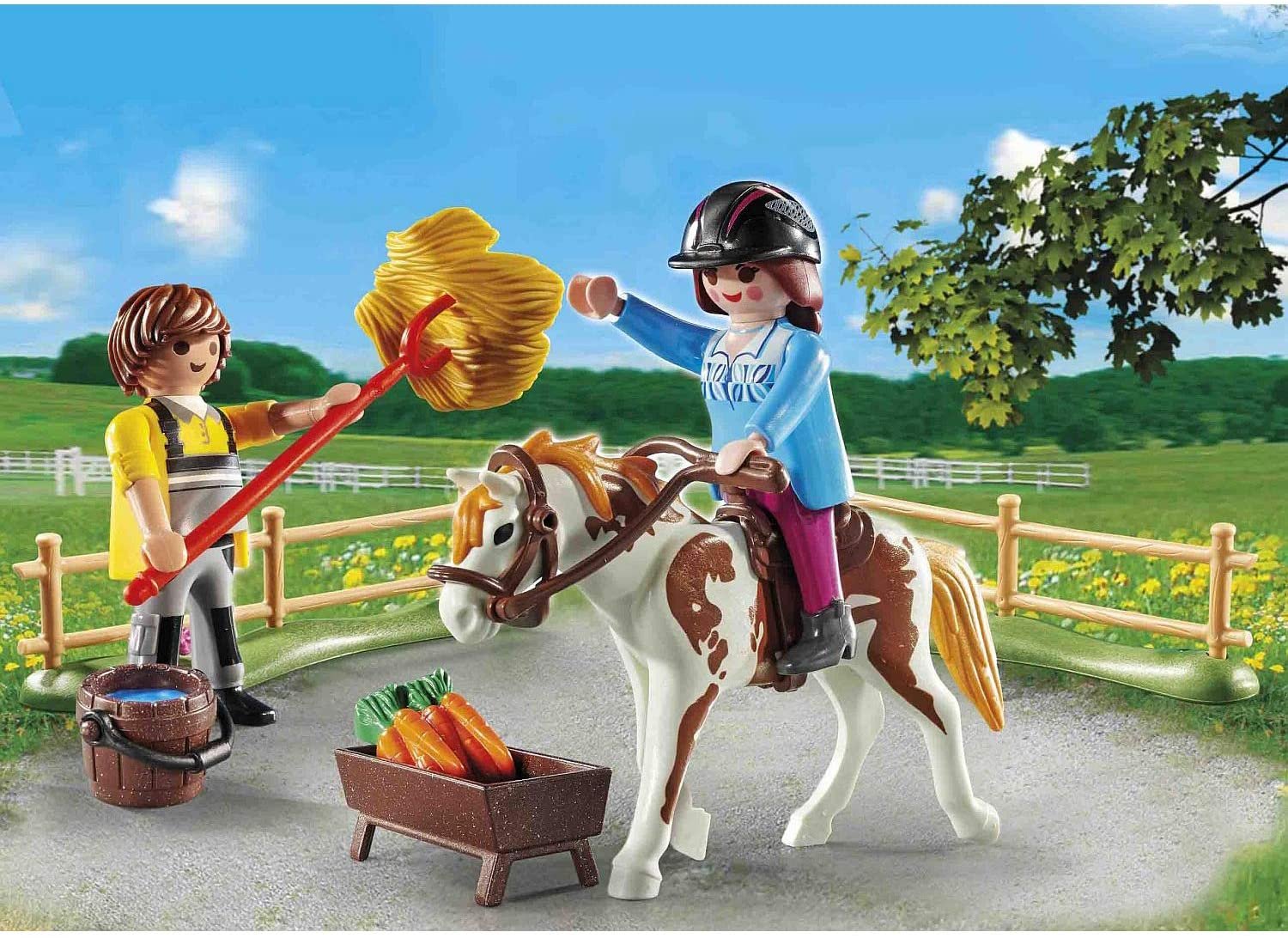 Playmobil - Starter Pack Box et poneys – Image 2
