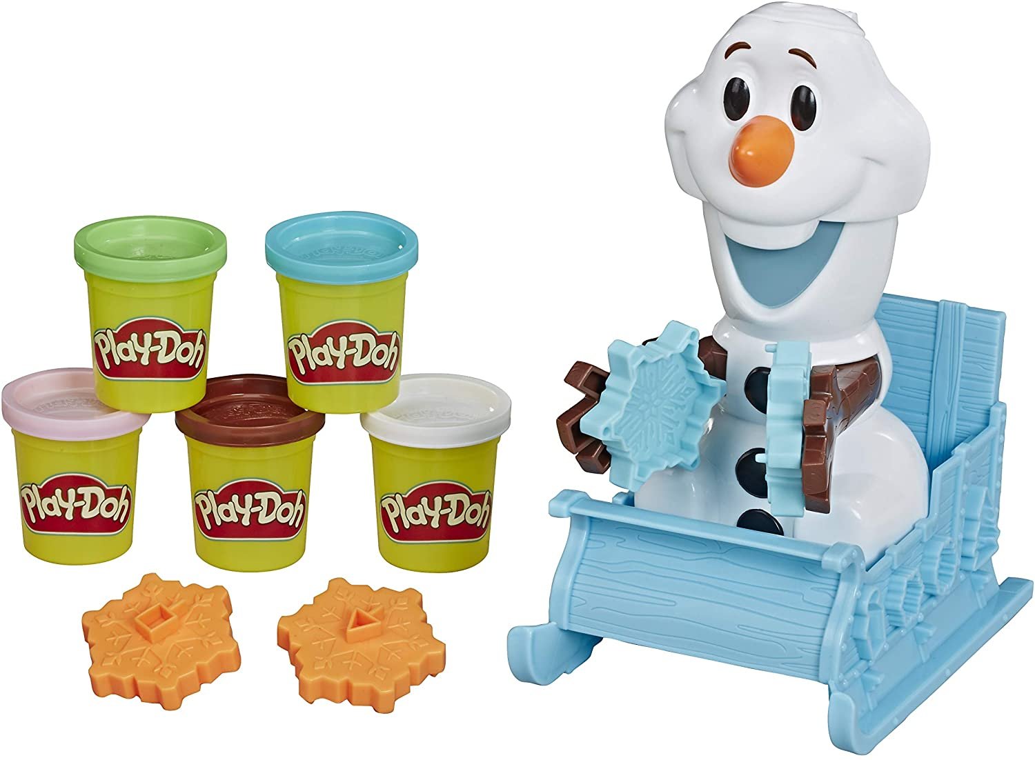 Pate A Modeler Coffret Le traineau D'olaf - Play doh - Hasbro – Image 3