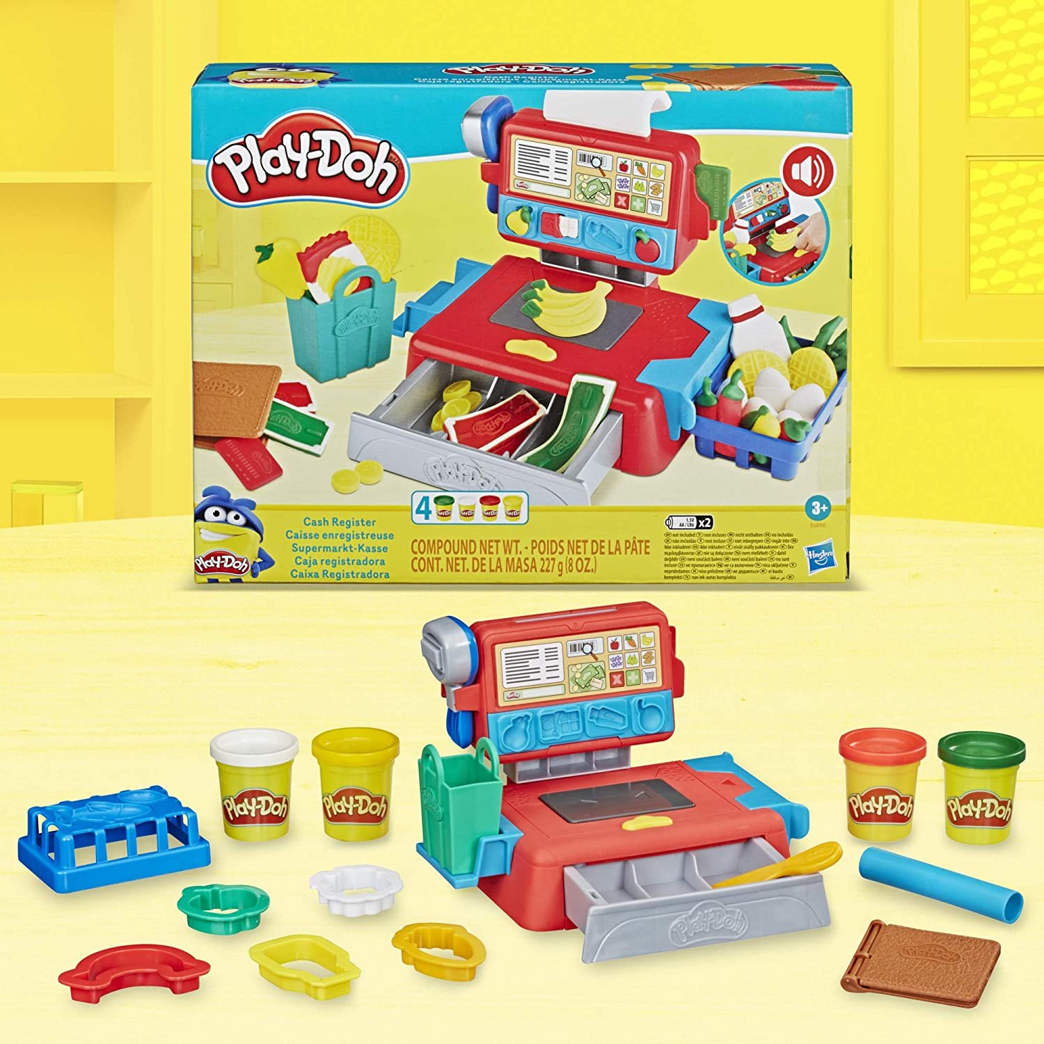 Play-Doh Cash Enregistreuse- Pate à modeler