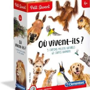 Où vivent-ils - Petit savant Clementoni