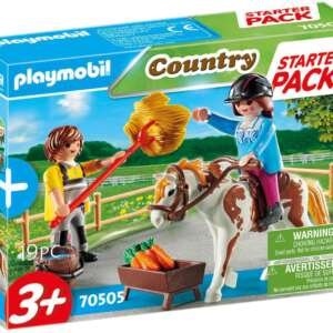 Playmobil - Starter Pack Box et poneys