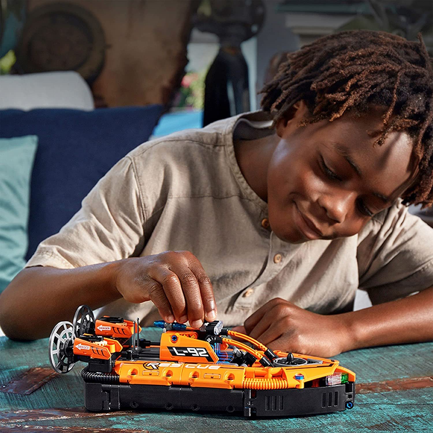 Lego Technic 2 en 1 - Aéroglisseur de sauvetage – Image 7