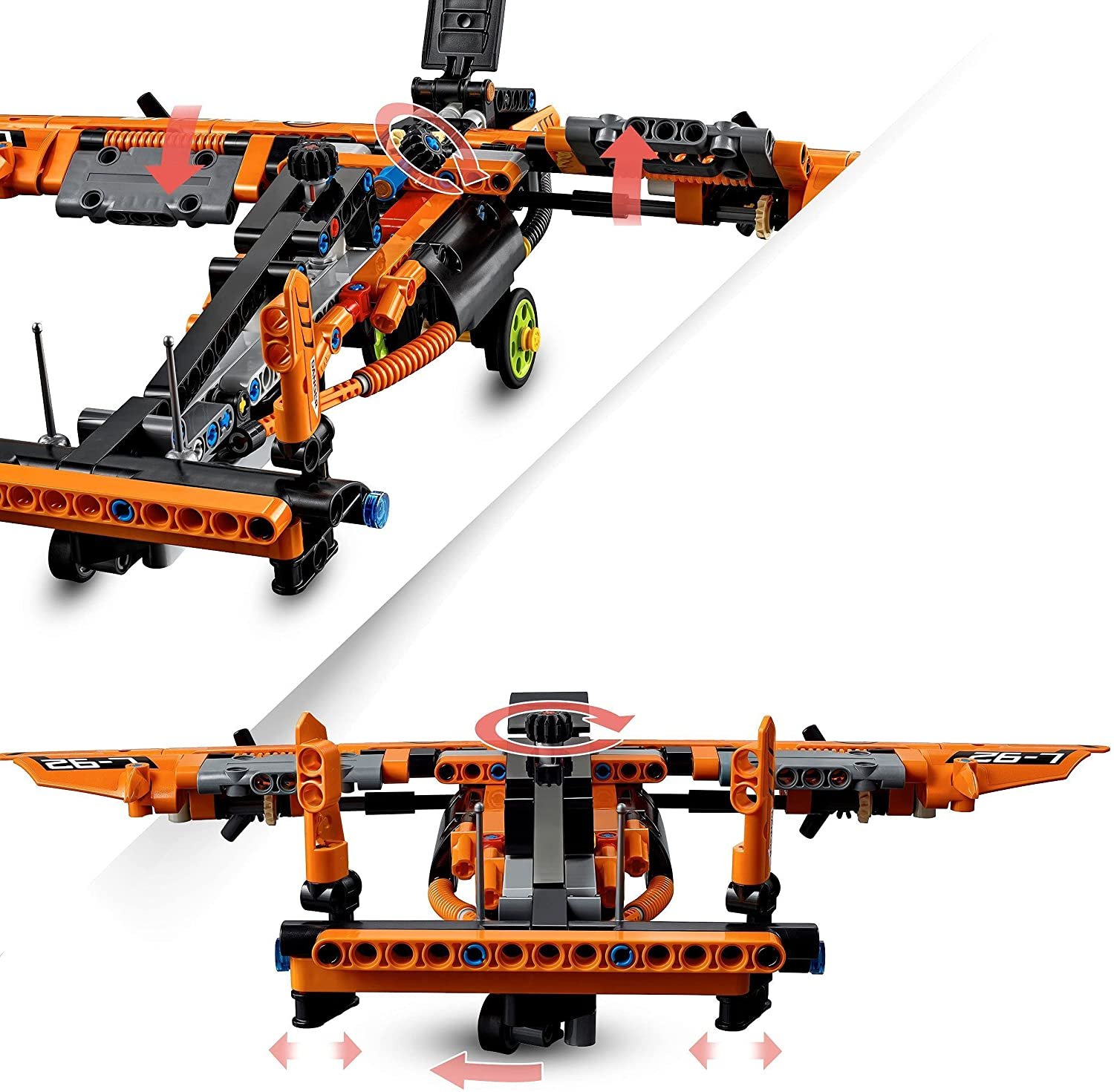 Lego Technic 2 en 1 - Aéroglisseur de sauvetage – Image 3