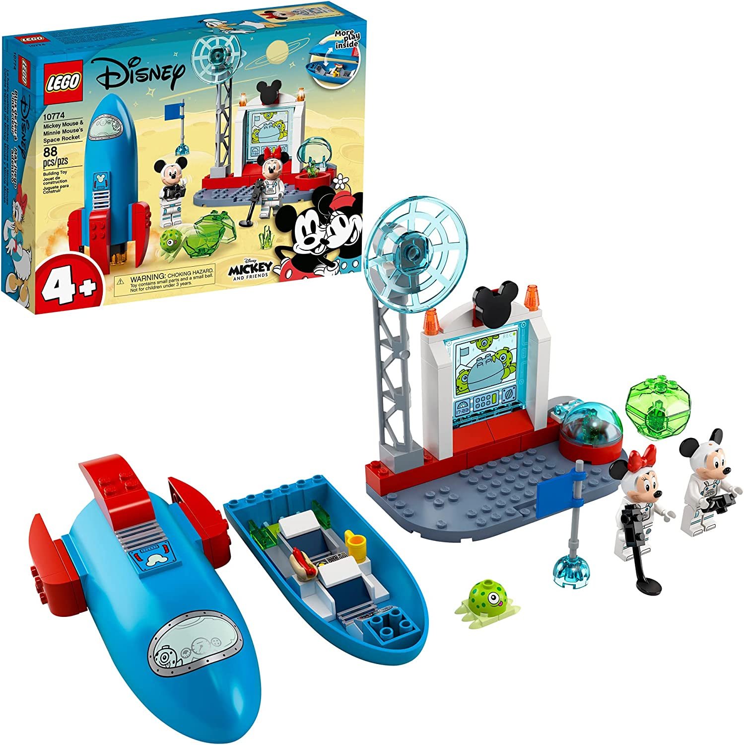 Lego disney - La fusée spatiale de Mickey Mouse et Minnie Mouse