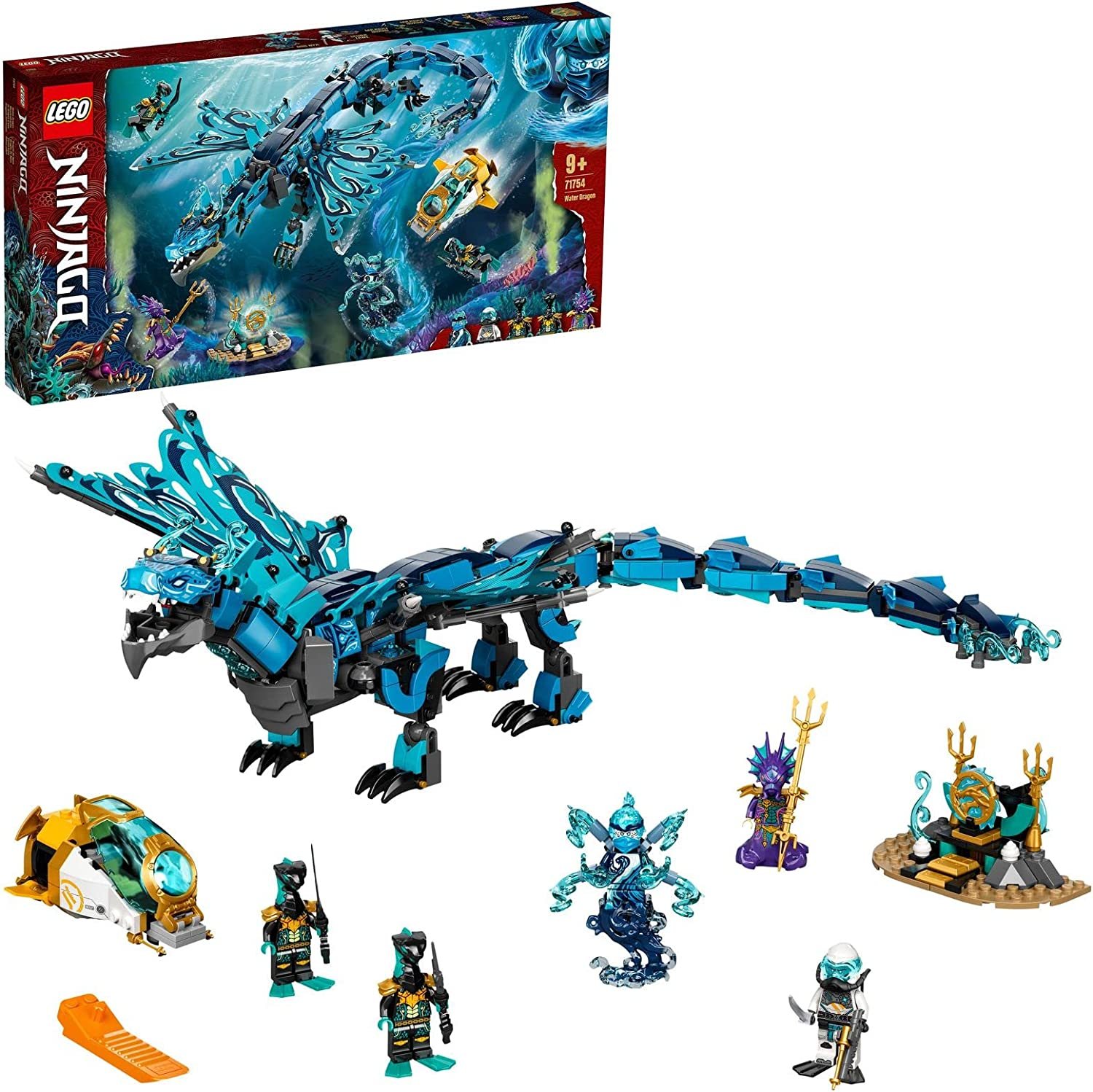 Lego Ninja go Le dragon d'eau - 737 pcs