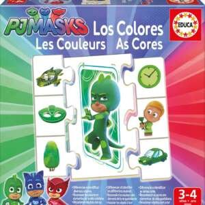 Educa - PJ Masks J'apprends les couleurs