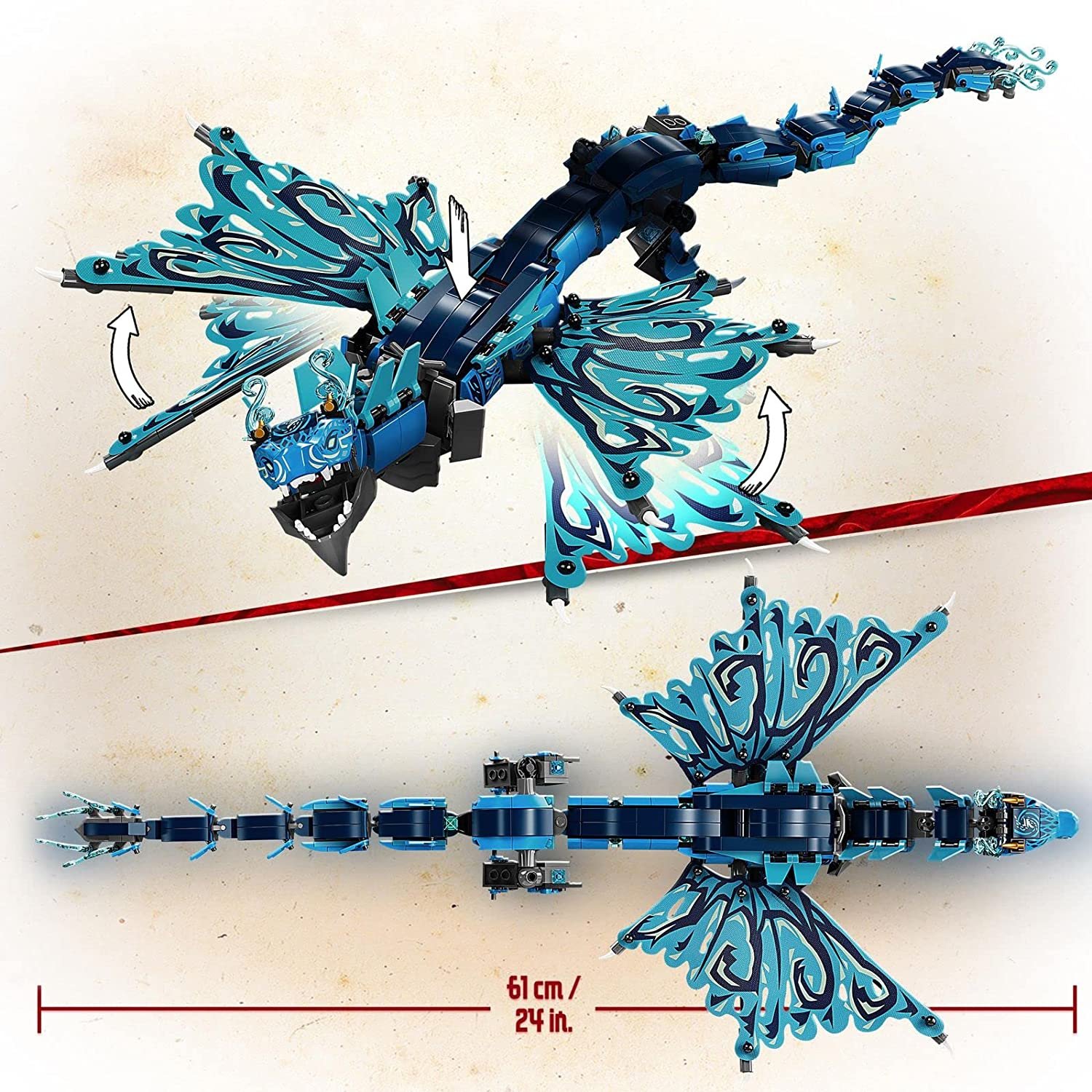 Lego Ninja go Le dragon d'eau - 737 pcs – Image 4