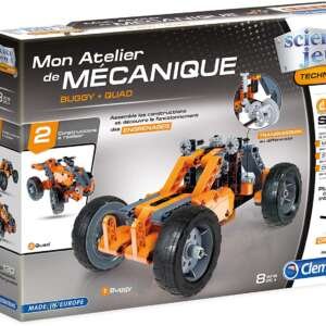 Clementoni -ATELIER DE MÉCANIQUE - BUGGY & QUAD