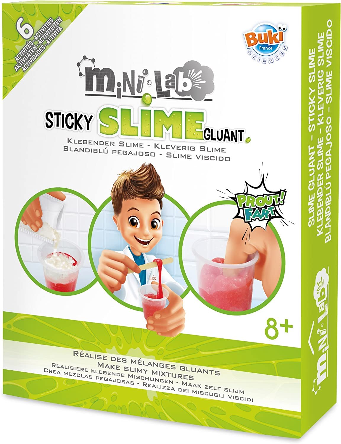 Mini Lab Slime Gluant - BUKI