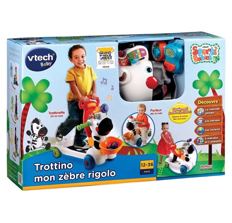 Trottino mon zèbre rigolo Garçon - Vtech – Image 3