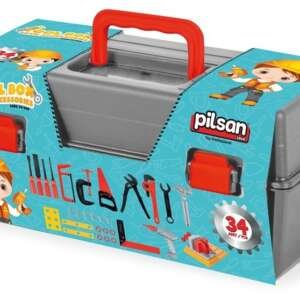 Pilsan Boîte à outils avec accessoires - 34 pièces