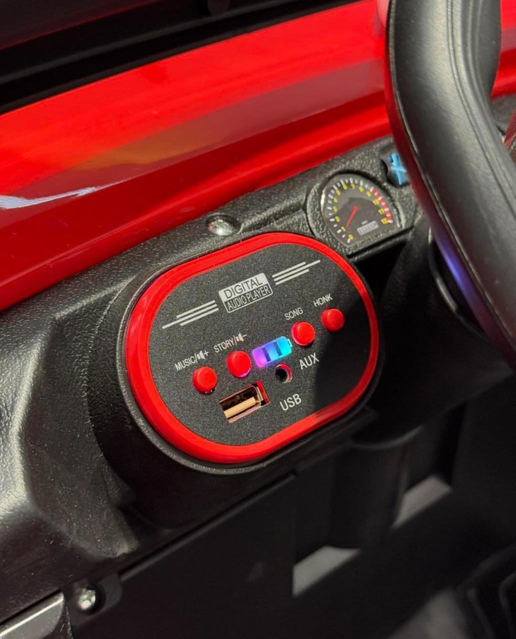 Voiture électrique 4×4 12V pour enfant – Rouge – Image 4