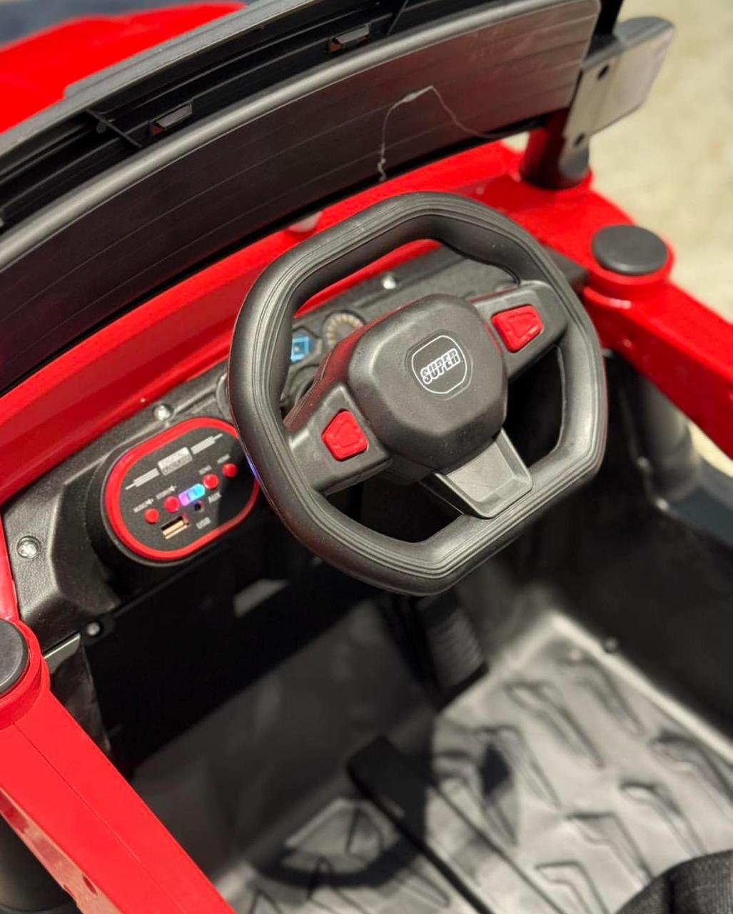 Voiture électrique 4×4 12V pour enfant – Rouge – Image 3