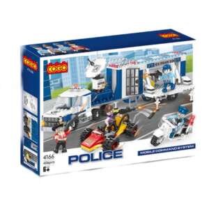 Cogo City - Camion de police de la ville et chariot - 406 pcs