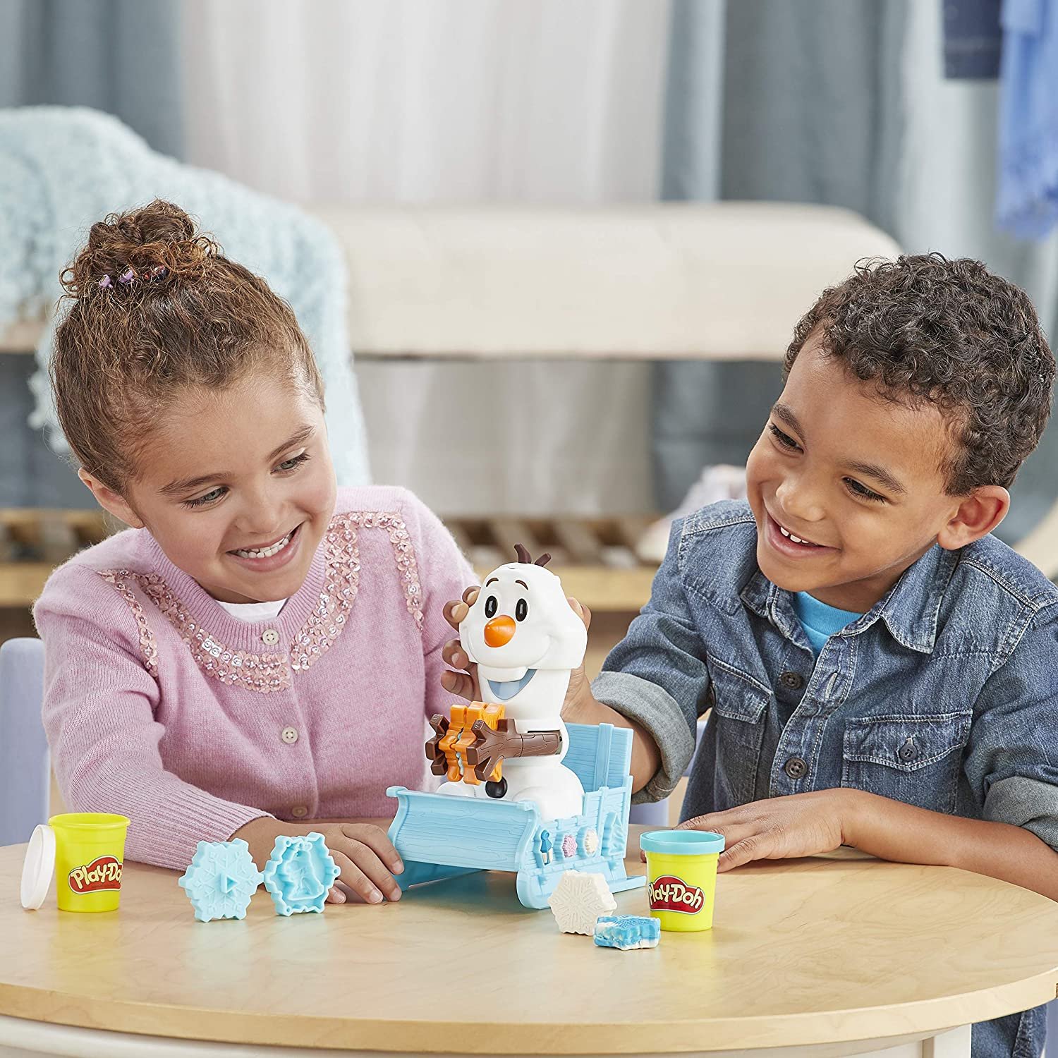 Pate A Modeler Coffret Le traineau D'olaf - Play doh - Hasbro – Image 5