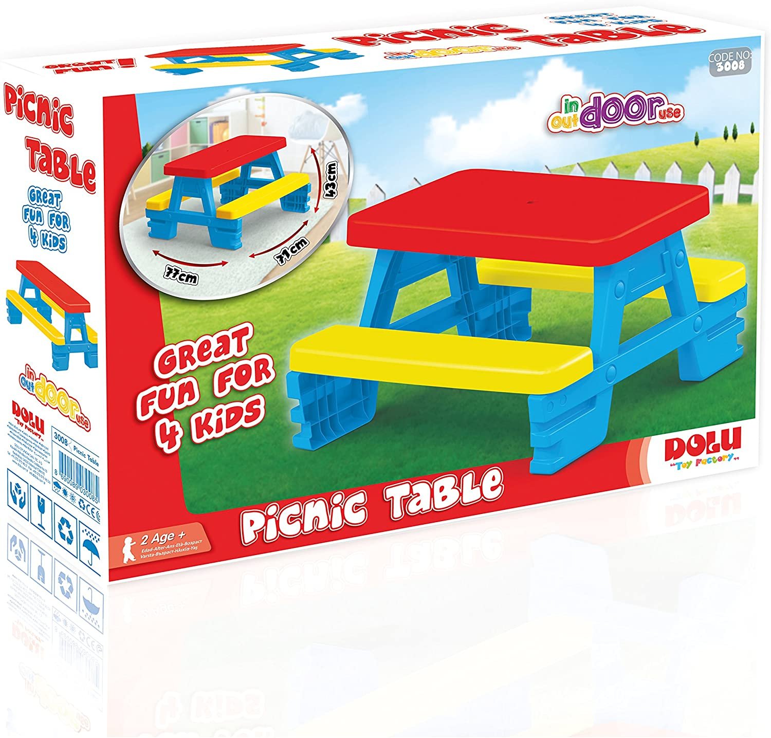 Table de Pique Nique - Dolu – Image 2