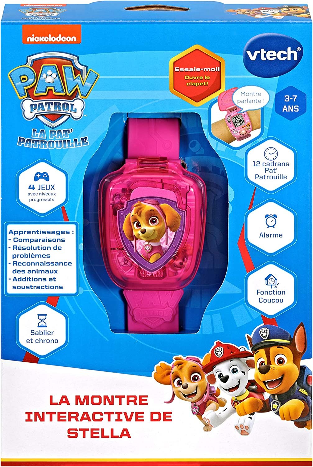 VTECH- Montre Interactive DE Stella Paw Patrol – Image 4