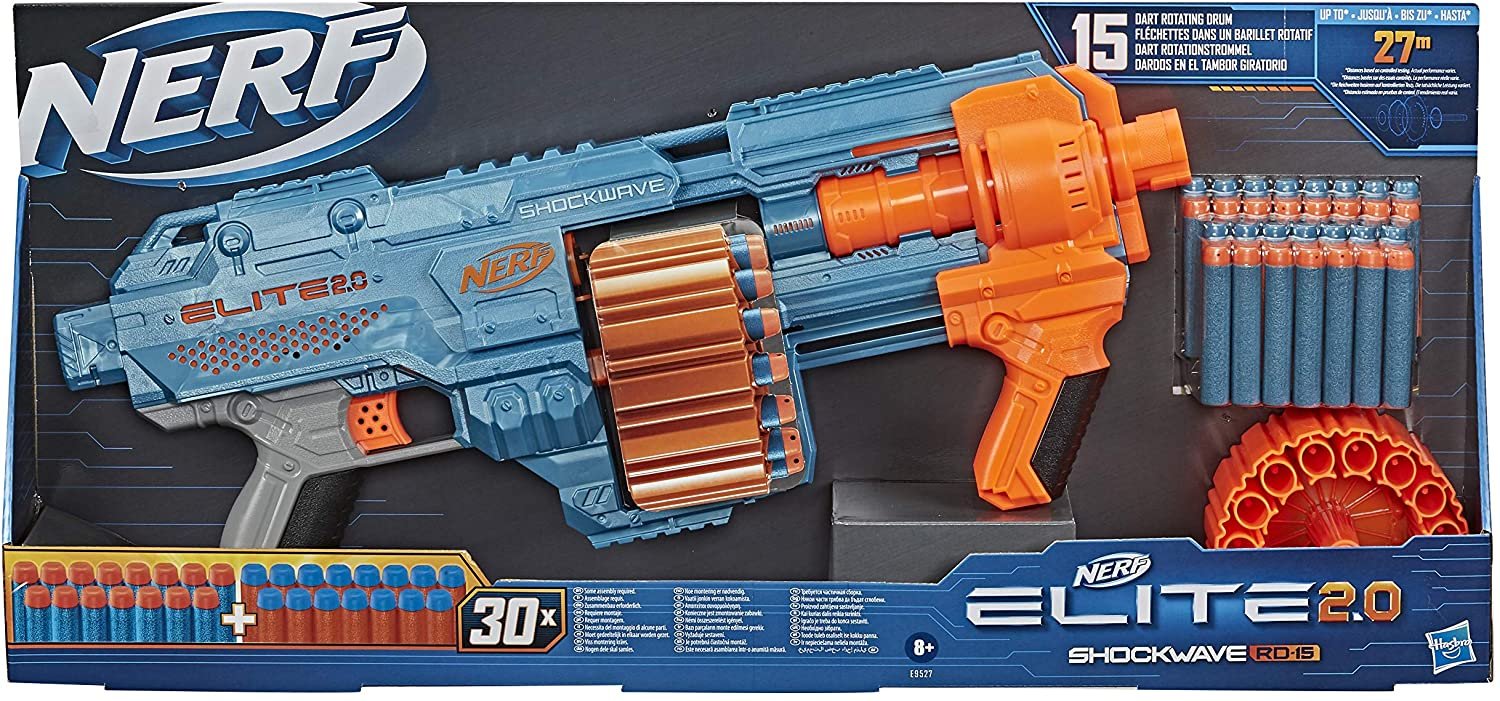 Nerf Elite 2.0 Shockwave RD-15