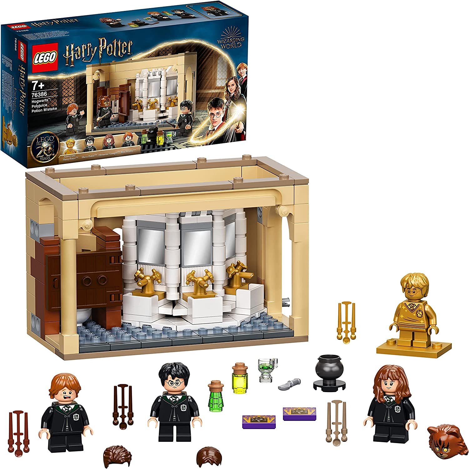 Lego Harry Potter Poudlard 76386 : l’erreur de la potion Polynectar