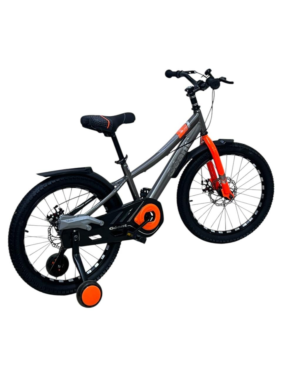 Velo 20 pouces avec freins à disques - Bicyclette de 7 à 12 ans Gris – Image 2