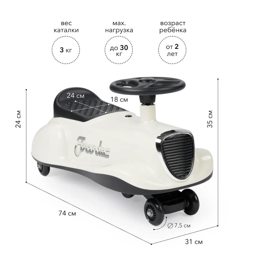 Voiture Pivotante 360 pour Enfant-Vert – Image 4