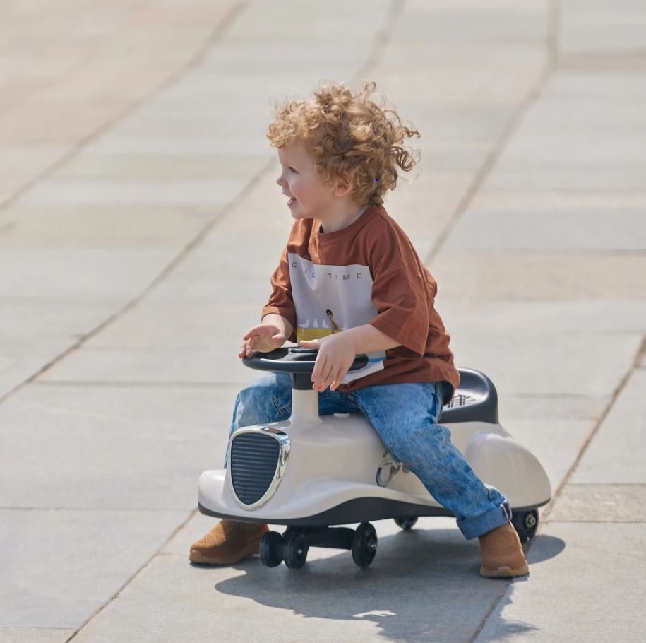 Voiture Pivotante 360 pour Enfant-Beige – Image 7