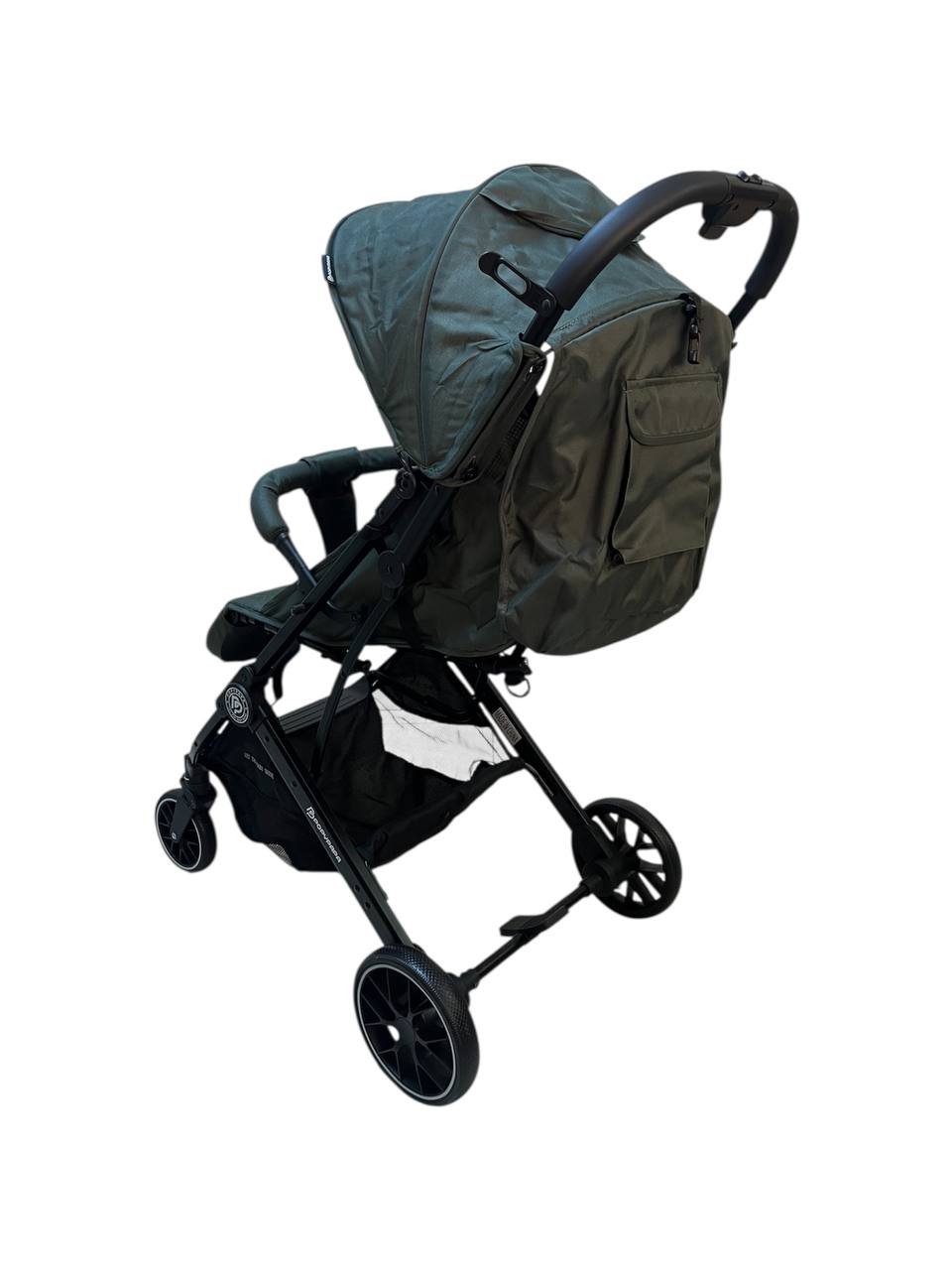 Poussette bébé valise Vert - PoppyPapa – Image 2