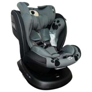 Siège auto isofixe 360 inclinable groupe 0/1/2/3 (0-36kg) pour bébé - Kidilo Gris