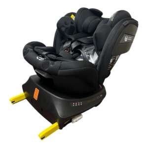 Siège auto isofixe 360 inclinable groupe 0/1/2/3 (0-36kg) pour bébé - Kidilo Noir