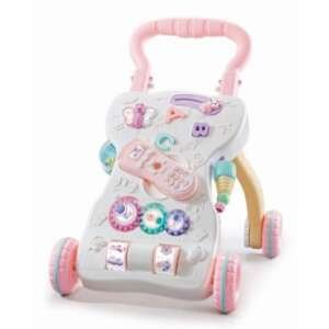 Trotteur marcheur pour bébé - 9 mois et plus - Rose