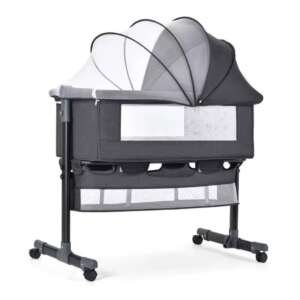 Lit bébé Cododo avec moustiquaire + Panier Gris foncé
