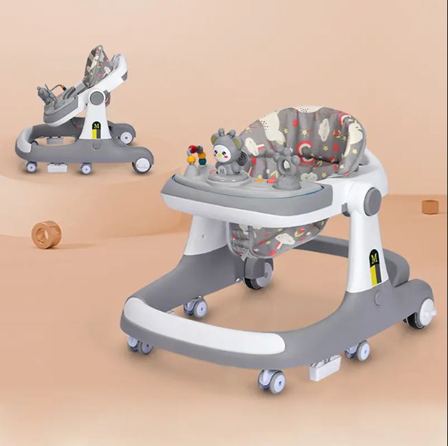 Youpala 2en1 transformable en trotteur - Gris – Image 2