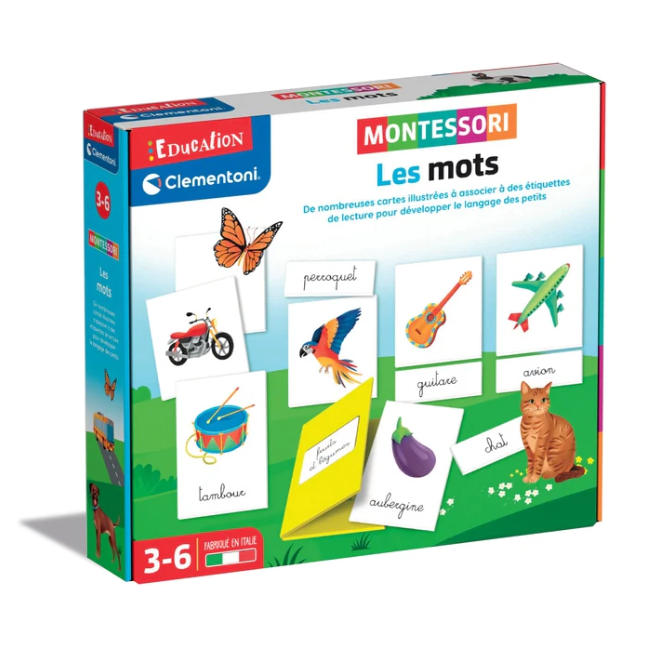 Les mots Montessori - Clementoni