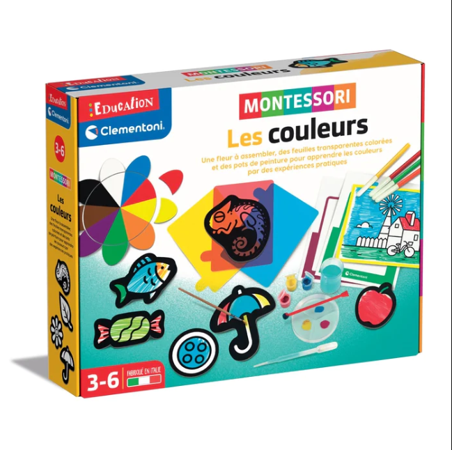 Les couleurs Montessori - Clementoni