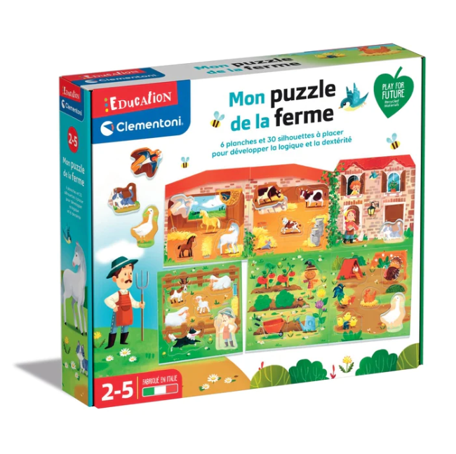 Mon puzzle de la ferme - Clementoni