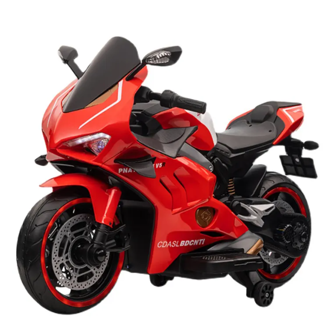 Moto électrique Sportif 12V - Rouge