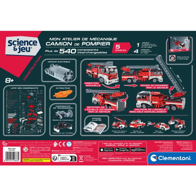 Camion De Pompiers - Mon atelier de mécanique – Image 3