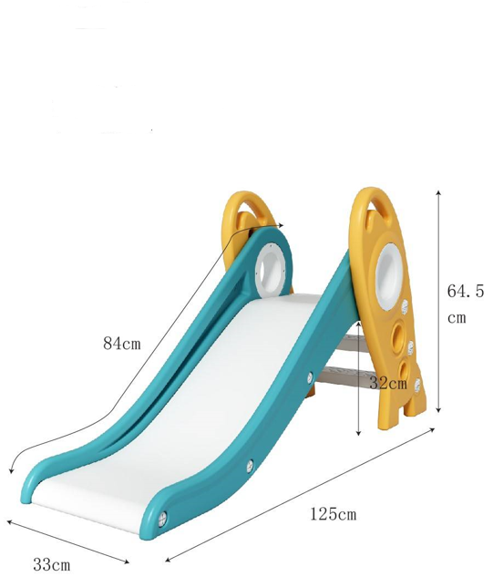 Toboggan XS pour enfant vert - 125L x 33 l x 64 h cm – Image 7