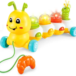 Chenille sur ficelle interactif lumineuse