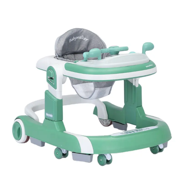 youpala 2 en 1 convertible en trotteur réglable - Vert