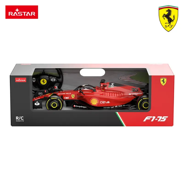 Voiture télécommandée Ferrari F1 75 - Rastar 1/12 – Image 3