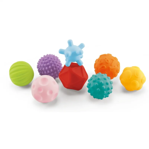 Lot de 20 formes sensorielles éducatives en caoutchouc – Image 4