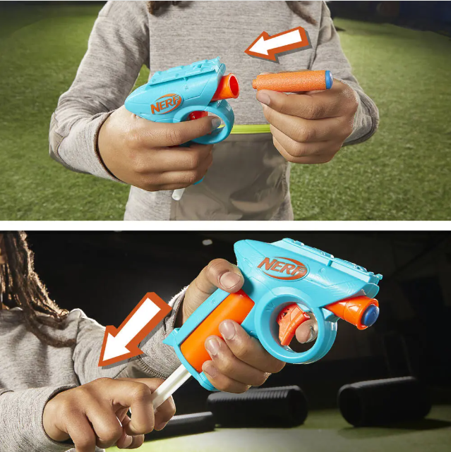 Nerf N Series Gear Up Pack de 3 Blasters avec 18 Fléchettes N1 – Image 4