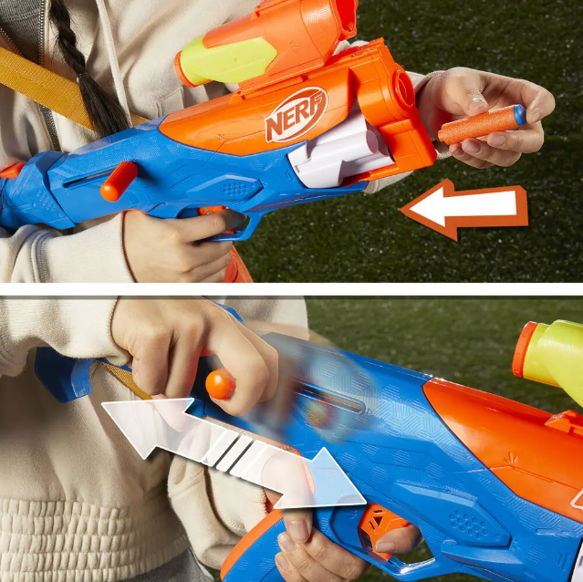 Nerf N Series Gear Up Pack de 3 Blasters avec 18 Fléchettes N1 – Image 2