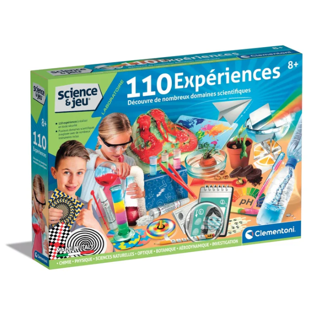 110 Expériences Chimique - Clementoni