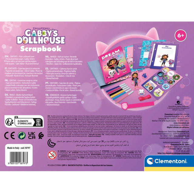 Journal Initime Gabby's Dolhouse - Clementoni – Image 3