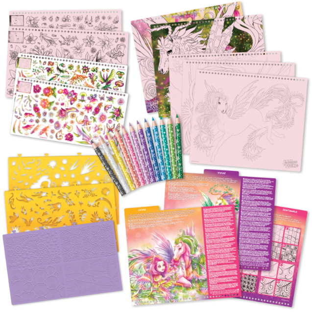 Carnet de croquis créatif Lilyaz et Viviaz - Nebulous Stars – Image 2