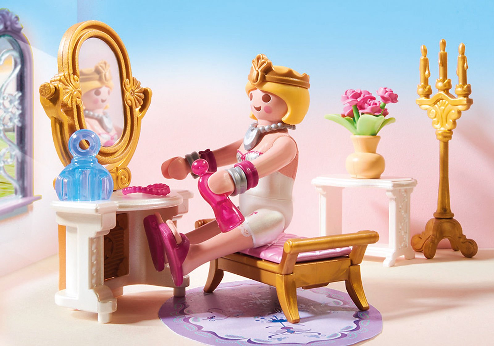 Playmobil - Chambre de princesse avec coiffeuse – Image 4