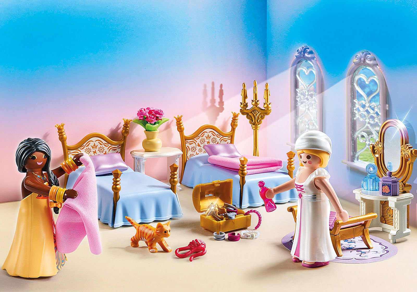 Playmobil - Chambre de princesse avec coiffeuse – Image 2